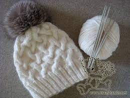 Cable Knit Hat Pattern For Winter Crazy Hands Knitting Cable Knit Hat Pattern Knitted Hats Hat Knitting Patterns