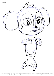 Robot hond paw patrol kleurplaat : Learn How To Draw Baby Mer Pup From Paw Patrol Paw Patrol Step By Step Drawing Tutorials Paw Patrol Coloring Dog Coloring Page Cartoon Coloring Pages