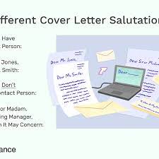 Including a professional cover letter salutation sets the proper tone of the rest of your cover letter and job application. How To Choose The Right Greeting For Your Cover Letter