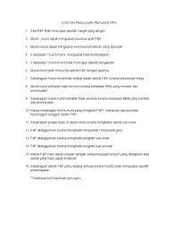 Penyediaan rph ni bergantung kepada persetuan dan arahan sekolah bentuknya. Contoh Penulisan Refleksi Rph