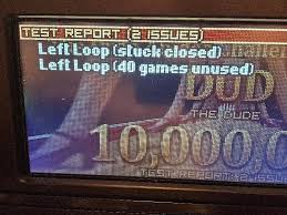 Anybody know what to do when the test report says "Left loop (stuck  closed)"? It does seem to be closed and when I hit the left Donny loop the  pinball hits the