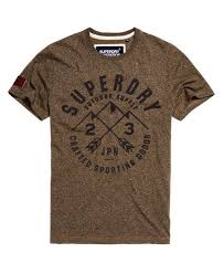 Superdry T Shirt Expedition Vert Roupa Social Masculina Vestuario Masculino