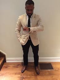 Black Blazer Khaki Pants Brown Shoes Wedding Street Style Men Fashion Men S Fashion Beige Blazer Sports Jacket With Elbow Patches Whi Blazer Outfits Men Black Pants Men Smart Casual Menswear