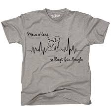 Siviwonder Unisex T Shirt Herz Heartbeat Beagle Fun Dog Lustig Spruche Hunde Sports Grey M Siviwonder Http Www Amazon De Dp B0 T Shirt Shirts Lustige Spruche