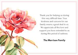 Thank you for the money graduation gift. Bereavement Wording For Thank You Cards