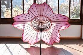 Sakura Wagasa Cherry Blossom Japanese Parasol Japanese Parasol Japanese Umbrella Cherry Blossom