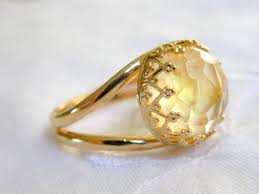 Citrine Ring Gemstone Ring Gold Ring Vintage Style Ring Etsy Citrine Jewelry Gemstones Vintage Style Rings