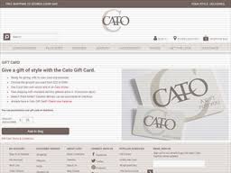 Check spelling or type a new query. Cato Gift Card Balance Check Balance Enquiry Links Reviews Contact Social Terms And More Gcb Today
