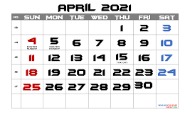 These free 2021 calendars are.pdf files that download and print on almost any printer. Free Printable April 2021 Calendar Word Template No Bf21fm4 Free Printable Calendars