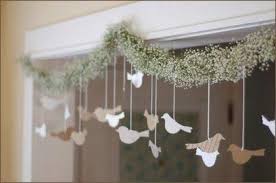 Easygoing Defined Wedding Decorations And Flowers Check Out Here Diy Garland Flower Garland Diy Bird Baby Shower