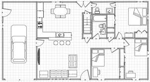 Simply add walls, windows, doors, and fixtures from smartdraw's large collection of floor plan libraries. Small Kitchen Layout Moving Garage Door To Living Room