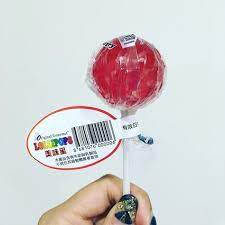 on instagram 全家新賣的棒棒糖 草莓口味好吃是好吃但也太大支了吧 lollipops gourmet lollipops lollipop 10 things