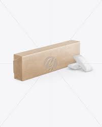 Download Bubble Gum Box Mockup Half Side View High Angle Shot In Box Mockups On Yellow Images Object Mockups PSD Mockup Templates