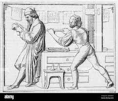 Erfindung Des Beweglichen Typs Stockfotos Und -Bilder Kaufen - Alamy