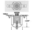 Button Brush Tables - Button Brush | Flex Guard Brush Seals