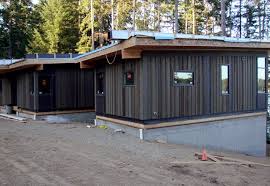 A Modular Home In Oregon That Uses Warmboard Radiant Heating To Efficiently Keep The House Comfy And Cozy Modular Homes Prefab Homes Prefab