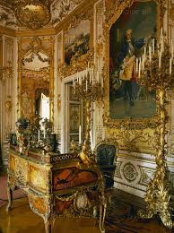 Lessingimages Com Dollmann Georg Von Study Of Ludwig Ii At Herrenchiemsee Palace Germany Neo Baroque Baroque Interior Castles Interior
