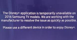 Still, there are several ways on how you can install them on. Disney Plus And Samsung Tv Issues What S Going On With The App