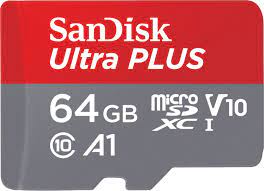 The max 32gb sd card capacity that th. Best Buy Sandisk Ultra Plus 64gb Microsdxc Uhs I Memory Card Sdsqusc 064g Ancia