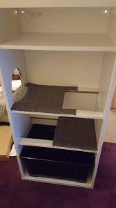 Stockport Cat Litter Tray Ikea Hacks For Cats Cat Food Station