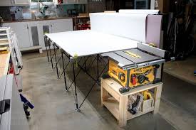 I also had to modify the plan slightly for the tablesaw hand wheel, more on that later. 9 Homemade Table Saw Stand You Can Diy Easily