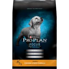 Mama's milk is introduced to the pups as soon as they are able to start lapping up milk from a. Purina Pro Plan Focus Chicken Rice Formula Dry Puppy Food 34 Lbs Petco