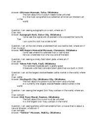 Oklahoma trivia questions & answers : O Is For Oklahoma Trivia Questions By A Is For America Tpt