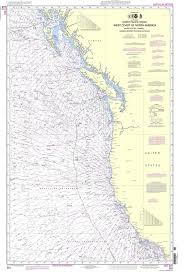 Noaa Chart 501 North Pacific Ocean West Coast Of North America Mexican Border To Dixon Entrance