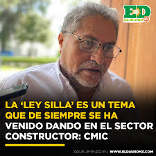 ElDiarioNoticias || 'LEY SILLA' EN SECTOR CONSTRUCTOR 👈👈 Siempre se ha  dado un tiempo a quienes se dedican a la obra para que se tomen un  descanso, aseveró el presidente de la