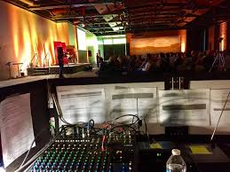 Audio Visual Production Setup For Tedxsanantonio Great Performances From All The Speakers Event Technology Visual Audio