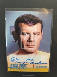 2009 Star Trek Harry Landers A204 Autograph