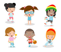 Most children love to play football, as well as watch them, with us now cartoon images for kids football players, i do that because i love kids, you will find. Kids And Sport Kids Playing Various Sports On White Background Cartoon Kids Sports Running Football Tennis Taekwondo Karate Swimming Vector Illustration Ù…ÙˆÙ‚Ø¹ ØªØµÙ…ÙŠÙ…ÙŠ