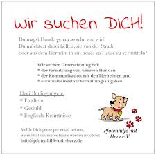 Wissen sie, der schlimmste teil ist, dass sie gesagt hat, ich sei nicht länger in ihrem haus willkommen. Pfotenhilfe Mit Herz E V