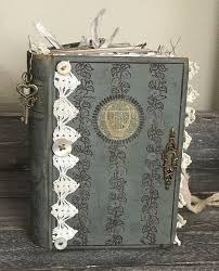 Reserved Antique Altered Book Junk Journal Botanical Theme Altered Books Junk Journal Antiques