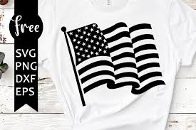 Download American Flag Svg Free 4th Of July Svg Patriotic Svg Instant Download Silhouette Cameo Shirt Design Usa Flag Free Vector Files 0804 Freesvgplanet