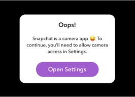 Point your camera at the. How To Allow Camera Access To Snapchat In Ios 13 On Iphone