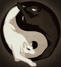 You should always remember that tattoo is made for the whole rest of your life and its meaning will be always fallowing you. How To Draw Yin Yang Wolves Yin And Yang Tattoo Step By Step Drawing Guide By Dawn Dragoart Com