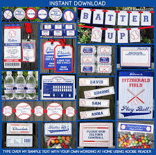 A great 3d invitation to go with these baseball party ideas would be to send out an actual baseball. Baseball Birthday Party Invitations Party Decorations