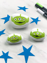 Maybe you would like to learn more about one of these? Toy Story Alien Rock Painting For Kids Video Tutorial