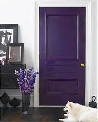 Osez La Couleur Pour Peindre Vos Portes C Est Top Deco Peinture Violet Porte Mauve Deco Violet