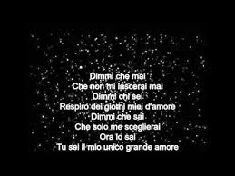Il Volo Grande Amore Sanremo 2015 Lyrics Amore Youtube