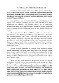 Akidah yang iemah mempengaruhi gaya hidup negatif seseorang. Doc Pendidikan Islam Di Era Globalisasi Leechin04388 Chin Academia Edu