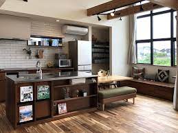 自由設計 注文住宅 キッチン 造作家具 収納 マガジンラック おしゃれ収納 収納アイデア