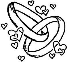 l amour de bague mariage des pages a colorier wedding ring drawing coloring coloriage carnaval