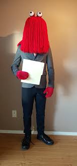 I dressed as Red Guy in a suit for Halloween this year : r/DHMIS