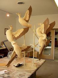Birds Of Vermont Museum Huntington Vt Jim Robison Wings In Wood Wildfowl Sculptures In 2020 Fish Wood Carving Bird Carving Decoy Carving