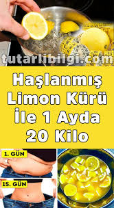 Haslanmis Limon Kuru Ile 1 Ayda 20 Kilo Verin Diyet Metabolik Diyet 1000 Kalori