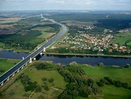 This is the magdeburg water bridge in germany.pretty cool, right? The Incredible Magdeburg Water Bridge In Germany Charismatic Planet