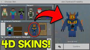 4d minecraft skins download zipshow all. 4d Skins In Minecraft Pocket Edition 1 5 2 Youtube