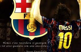 See more ideas about barcelona fc logo, leonel messi, lionel andrés messi. Wallpaper Wallpaper Sport Logo Football Lionel Messi Player Fc Barcelona Images For Desktop Section Sport Download